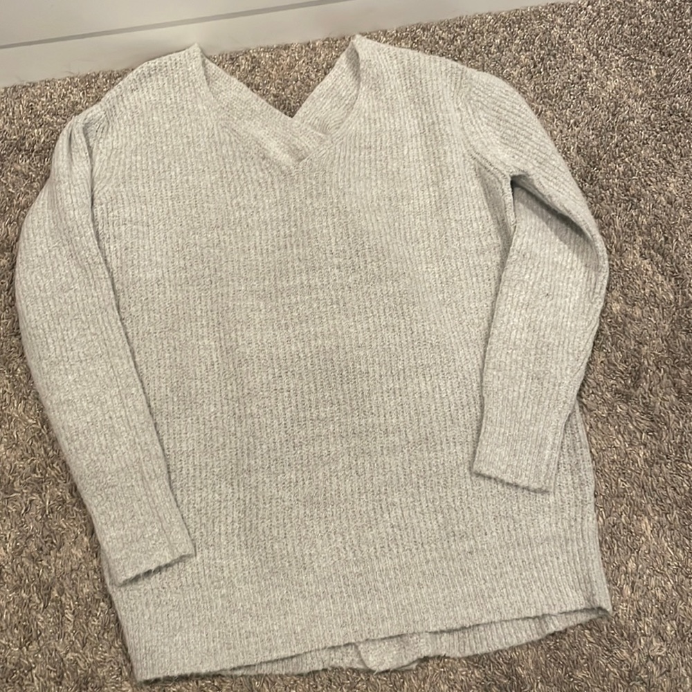 Gray sweater